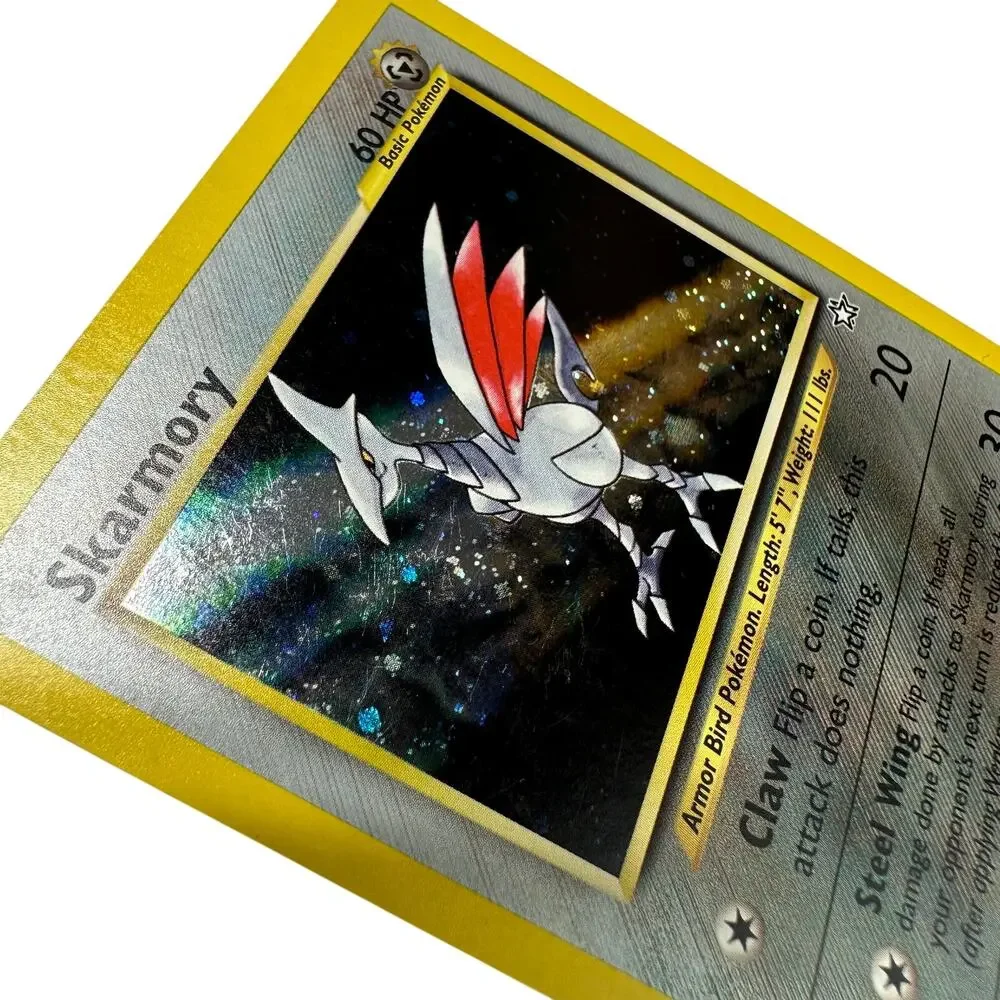 Pokemon TCG Skarmory 13/111 Neo Genesis Holo Rare Unlimited Near Mint